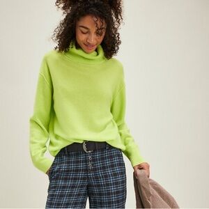 NWT Free People Cashmere Turtleneck Sweater, XS